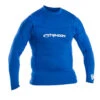 Typhoon Long Sleeve Flat Locked Rash Vest - Aqua Blue 1 Typhoon Long Sleeve Flat Locked Rash Vest - Aqua Blue -Mystic Palm Shop 2020 Typhoon Long sleeve mens aqua blue 1a