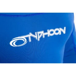 Typhoon Long Sleeve Flat Locked Rash Vest - Aqua Blue -Mystic Palm Shop 2020 Typhoon Long sleeve mens aqua blue 4