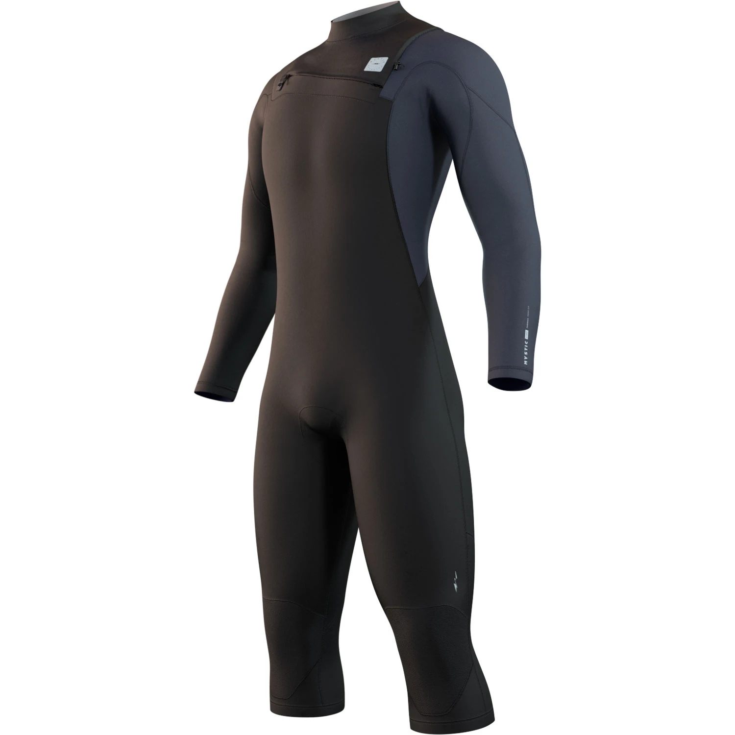 Mystic Marshall 4/3mm Long Arm Short Leg Wetsuit - Black 3 Mystic Marshall 4/3mm Long Arm Short Leg Wetsuit - Black