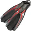 Cressi Thor EBS Scuba Dive Fins - Black/Red 2 Cressi Thor EBS Scuba Dive Fins - Black/Red -Mystic Palm Shop Cressi Thor Diving Fins Black Red 1