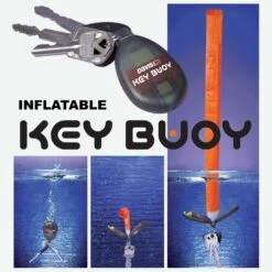 Davis Key Buoy - Self Inflating Floating Key Ring