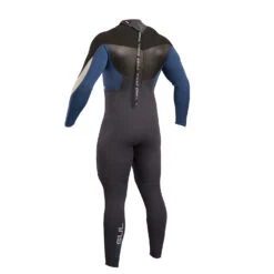 Gul Response 3/2mm BS Wetsuit - Graphite/Blue 5 Gul Response 3/2mm BS Wetsuit - Graphite/Blue -Mystic Palm Shop gul response 3 2mm bs wetsuit 2018 graphite blue back