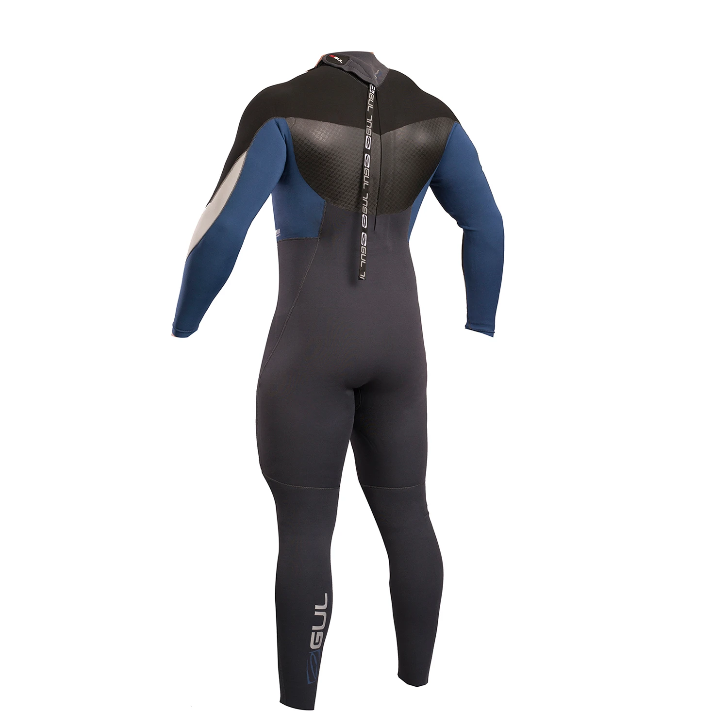 Gul Response 3/2mm BS Wetsuit - Graphite/Blue 4 Gul Response 3/2mm BS Wetsuit - Graphite/Blue - Image 2